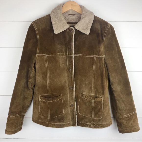 columbia suede jacket